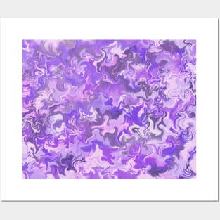 Amethyst Marble Posters and Art